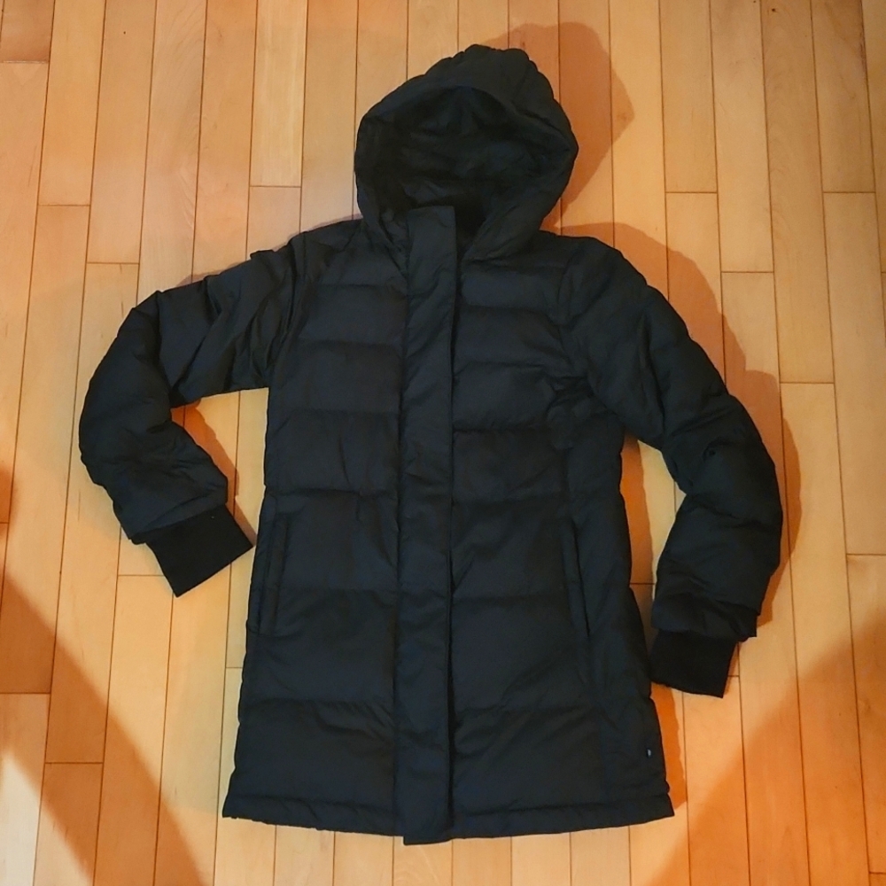 Athleta Girl black parka